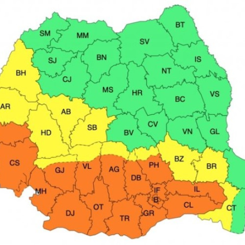 Avertizare de caniculă în județul Arad între 13-15 august 2024