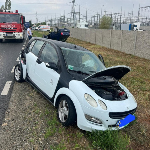 Accident rutier pe soseaua Arad-Siria