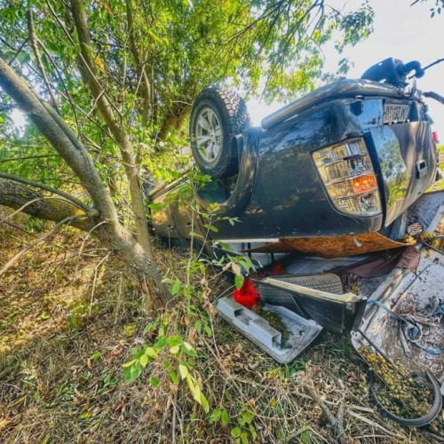 Accident rutier pe DN69 între Sagu și Vinga