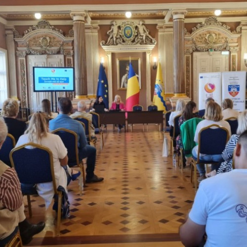 Direcția de Asistență Socială Arad a organizat un eveniment pentru promovarea proiectului &quot;Teach Me to Help&quot;