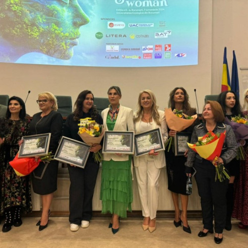 Două arădence premiate la Gala Green Woman 2024