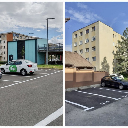 Licitație pentru locuri de parcare de reședință în Arad