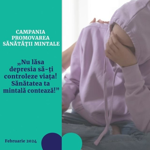 Campania DSP pentru prevenirea depresiei