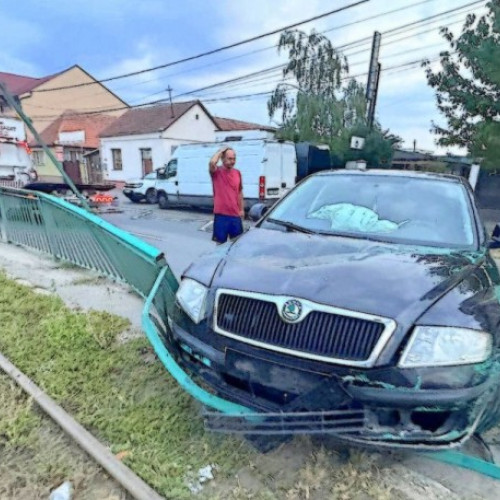 Accident la Calea Radnei: tramvaiul lovit într-o dimineață cețoasă