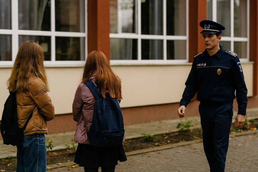 O elevă de 14 ani reținută după o bătaie la o școală din Pilu