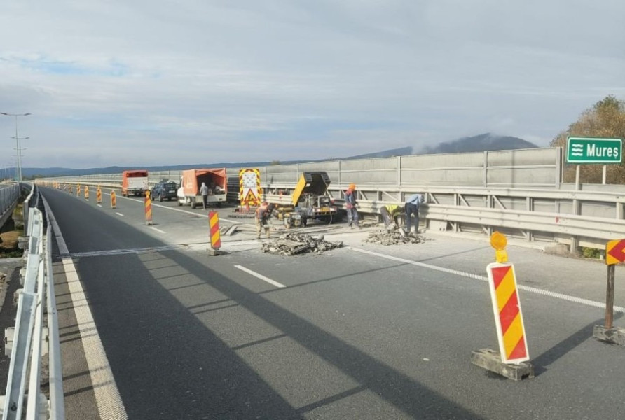 Circulație restricționată pe autostrada A1 între Timișoara și Nădlac din 9 octombrie