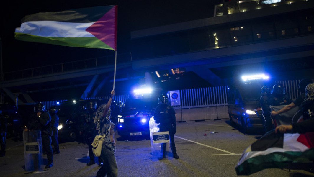 Proteste violente la Barcelona în urma unei greve de 24 de ore pentru Palestina