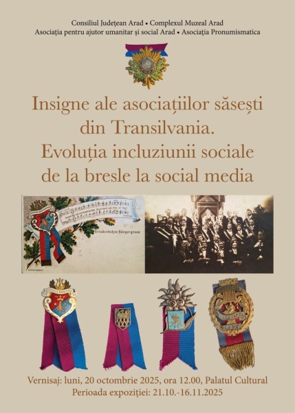 Expoziție dedicată comunității sașilor transilvăneni deschisă la Complexul Muzeal Arad