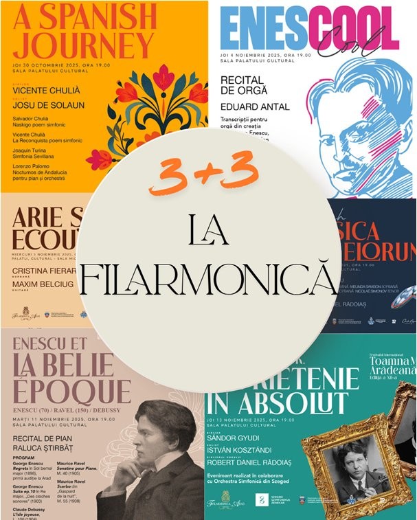 Filarmonica Arad oferă acces gratuit la recitaluri pentru cumpărătorii de bilete la Toamna Muzicală Arădeană
