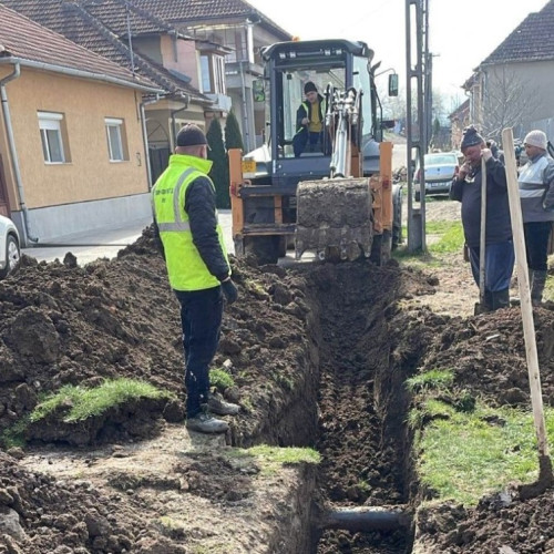 Rețea apă nouă în Sebiș prin atragere de fonduri europene (FOTO)